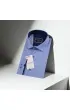 Slim Fit Uzun Kol Desenli Erkek Gömlek 3GMK312175001
