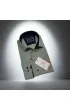 Slim Fit Uzun Kol Desenli Erkek Gömlek 3GMK312455005