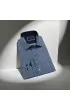 Slim Fit Uzun Kol Desenli Erkek Gömlek 3GMK312481002