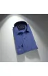 Slim Fit Uzun Kol Desenli Erkek Gömlek 3GMK312494002