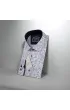 Slim Fit Uzun Kol Desenli Erkek Gömlek 3GMK311625001