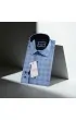 Slim Fit Uzun Kol Desenli Erkek Gömlek 3GMK311632002