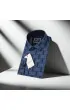 Slim Fit Uzun Kol Desenli Erkek Gömlek 3GMK311638013