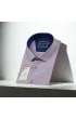 Büyük Beden Slim Fit Kısa Kol Desenli Erkek Gömlek 4GMK311702001
