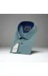 Büyük Beden Slim Fit Kısa Kol Desenli Erkek Gömlek 4GMK311702003