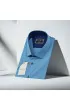 Büyük Beden Slim Fit Kısa Kol Desenli Erkek Gömlek 4GMK311702008