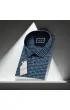 Büyük Beden Slim Fit Kısa Kol Desenli Erkek Gömlek 4GMK311731001