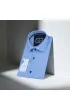 Slim Fit Kısa Kol Desenli Erkek Gömlek 3GMK312166002