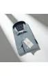Slim Fit Uzun Kol Desenli Saten Gömlek 3GMK312195001