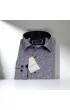 Slim Fit Uzun Kol Dijital Baskılı Desenli Erkek Gömlek 3GMK312198003