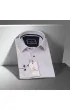 Slim Fit Uzun Kol Desenli Saten Gömlek 3GMK312413005 Slim Fit Uzun Kol Desenli Saten Gömlek 3GMK312413005