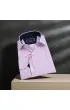 Slim Fit Uzun Kol Desenli Saten Gömlek 3GMK312420002