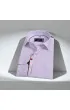 Slim Fit Uzun Kol Desenli Erkek Gömlek 3GMK312421005