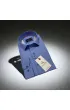 Slim Fit Uzun Kol Desenli Saten Gömlek 3GMK312431001