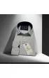 Fresh Slim Fit Uzun Kol Desenli Erkek Gömlek 3GMK312438001