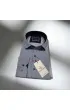 Fresh Slim Fit Uzun Kol Desenli Erkek Gömlek 3GMK312438002