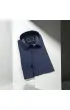 Slim Fit Uzun Kol Desenli Erkek Gömlek 3GMK312471001