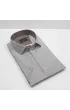 Slim Fit Kısa Kol Desenli Saten Erkek Gömlek 3GMK312788003 Slim Fit Kısa Kol Desenli Saten Erkek Gömlek 3GMK312788003