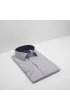 Slim Fit Kısa Kol Desenli Saten Erkek Gömlek 3GMK312788010 Slim Fit Kısa Kol Desenli Saten Erkek Gömlek 3GMK312788010
