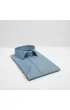 Slim Fit Kısa Kol Desenli Saten Erkek Gömlek 3GMK312789002 Slim Fit Kısa Kol Desenli Saten Erkek Gömlek 3GMK312789002