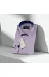 Slim Fit Uzun Kol Düz Renk Saten Erkek Gömlek 3GMK313016008 Slim Fit Uzun Kol Düz Renk Saten Erkek Gömlek 3GMK313016008