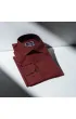 Slim Fit Uzun Kol Düz Renk Saten Erkek Gömlek 3GMK313024029 Slim Fit Uzun Kol Düz Renk Saten Erkek Gömlek 3GMK313024029